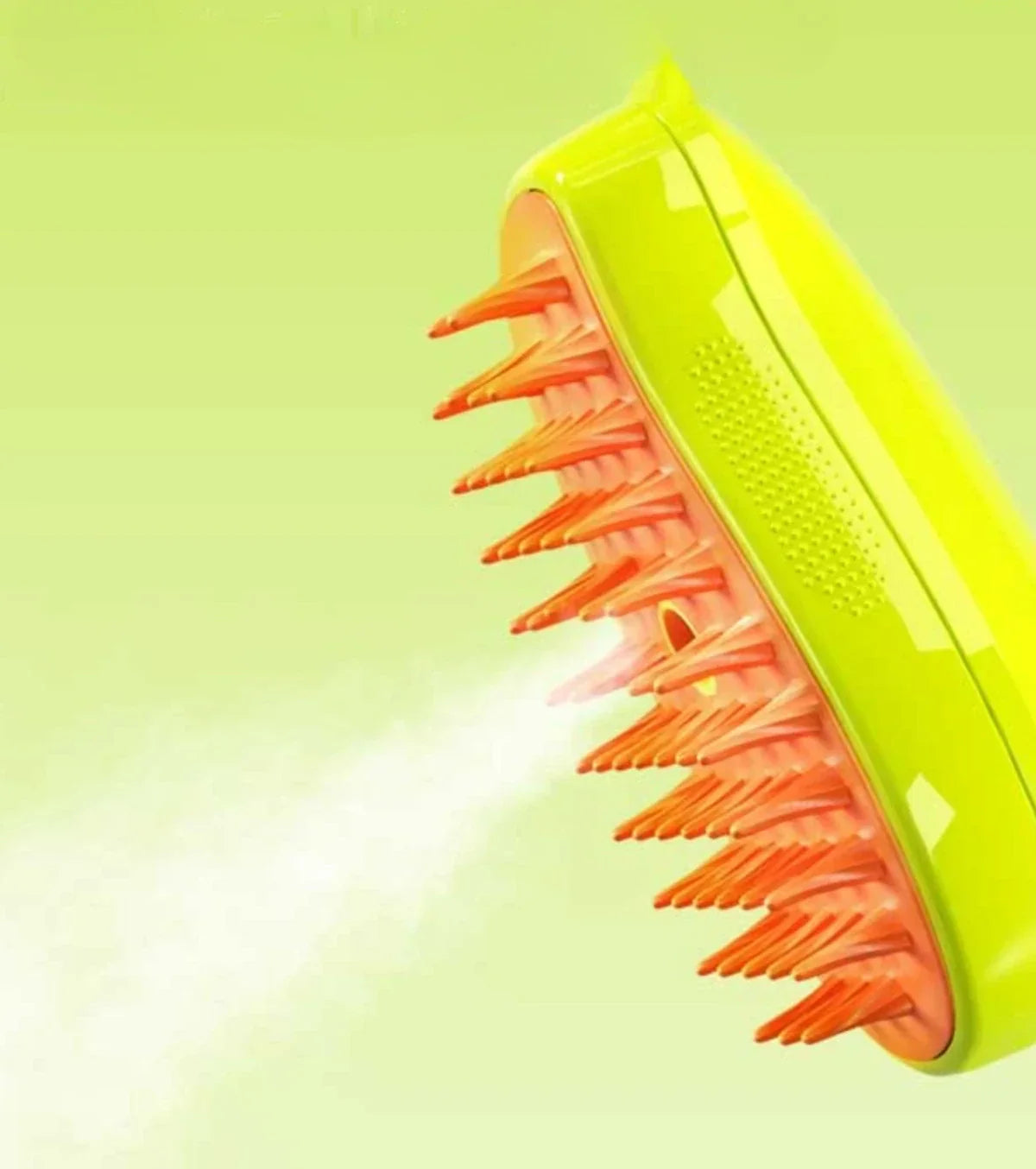 USB Rechargeable Cat & Dog Grooming Comb with Gentle Vapor Technology for Shedding & Detangling | Pet Brush for Cats Dogs Small Animals | An | Thomler