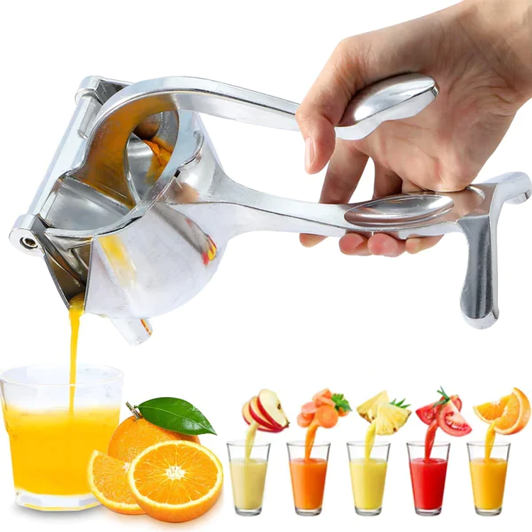 Manual Citrus Press – Portable Hand-Crank Juicer for Lemons, Limes, Oranges – Fresh Juice Extractor for Home, Travel & Outdoor Use | Thomler