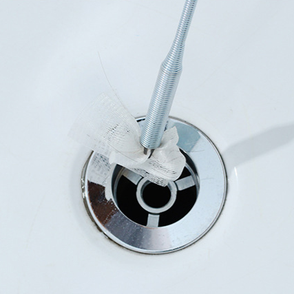 Flexible Drain Snake Tool with Hook for Clogged Pipes, Sinks, Tubs & Showers | Home Plumbing Unclogger | Thomler