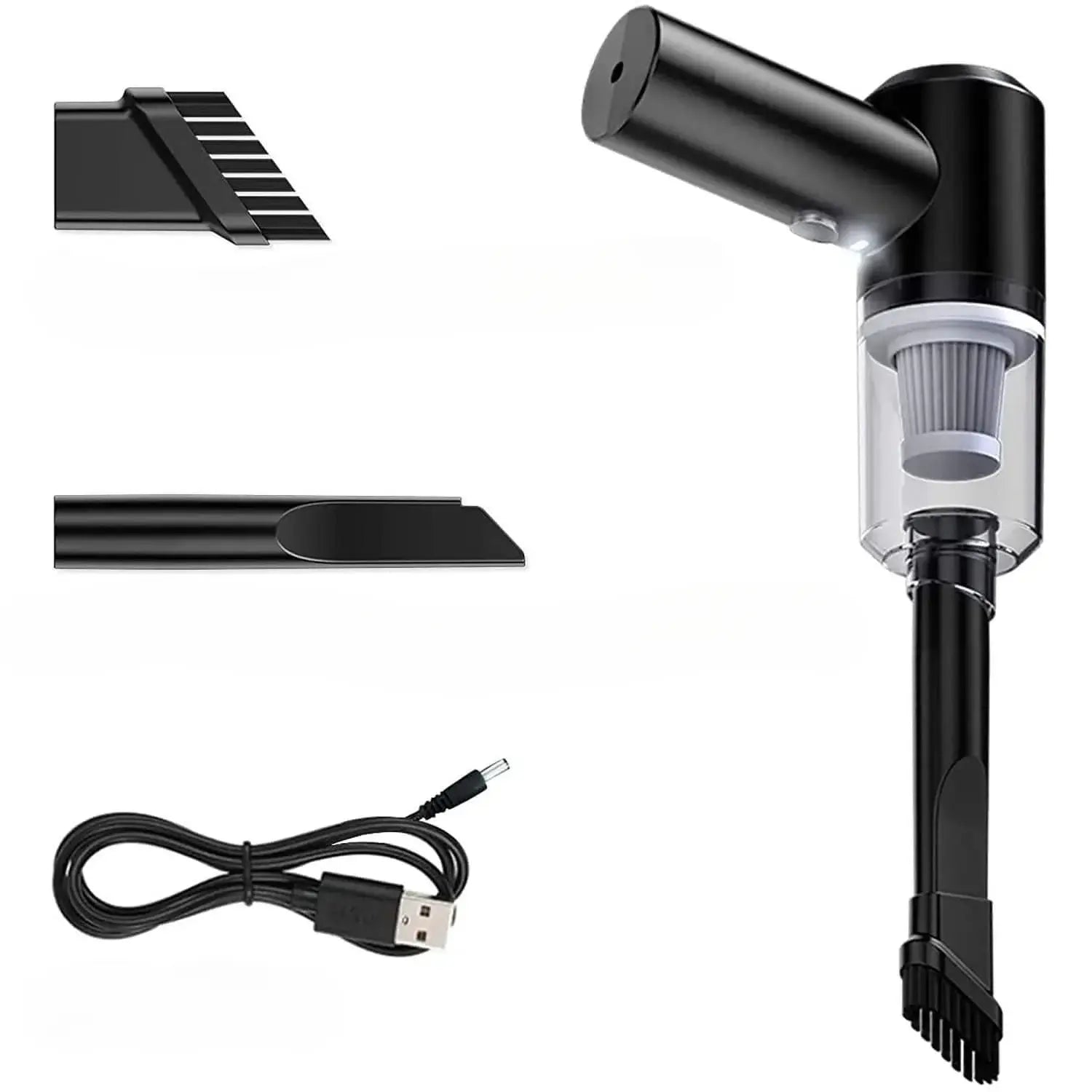 Handheld Mini Vacuum Cleaner Cordless Rechargeable for Car Keyboard Desk and Home Quick Cleaning Compact Design | Thomler