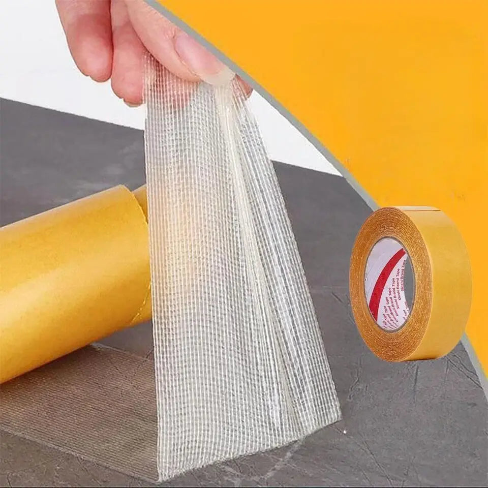 Ultra-Strong Adhesive Mounting Strips for Wall Art, Rugs & Repairs – Damage-Free Bonding Tape for Wood, Tile & Fabric – Indoor | Thomler
