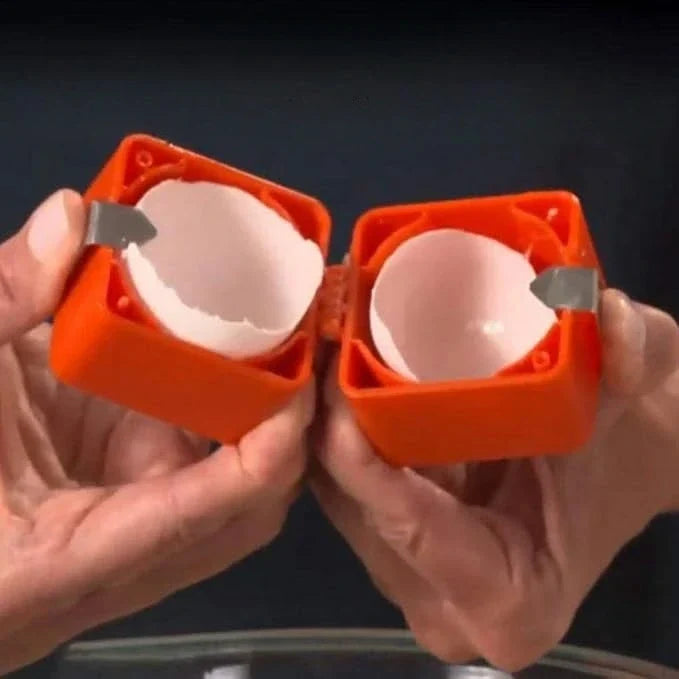 Hard-Boiled Egg Shell Cracker Tool for Kitchen Cooking Quick Clean Cracking Breakfast Prep Gadget Egg Peeling Device for Salads Meals Recipe | Thomler
