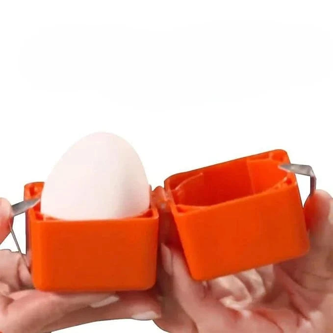 Hard-Boiled Egg Shell Cracker Tool for Kitchen Cooking Quick Clean Cracking Breakfast Prep Gadget Egg Peeling Device for Salads Meals Recipe | Thomler