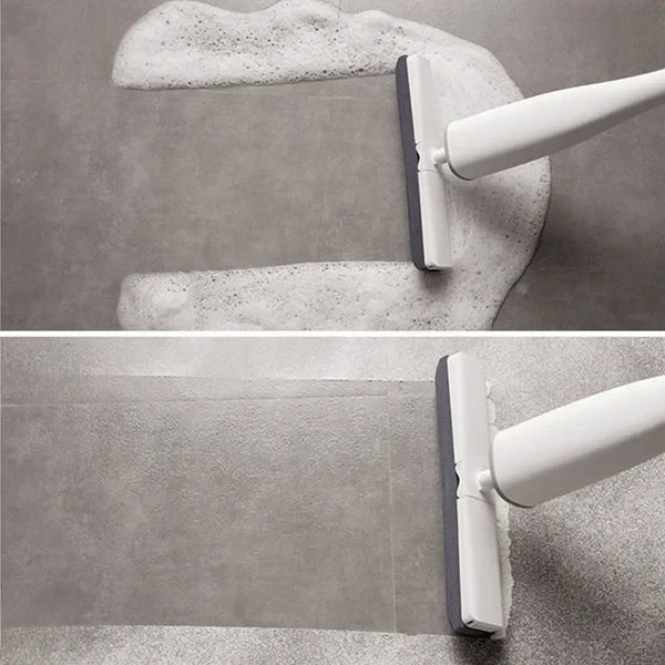 Hands-Free Squeeze Mop with Ultra-Absorbent Sponge Head for Hardwood Tile Laminate Floors Quick-Dry Microfiber Floor Mop for Kitchen Bathroo | Thomler