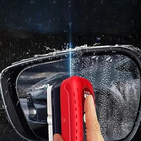 Windshield Glass Cleaner Brush with Water-Repellent Coating for Cars – Removes Haze, Streaks & Road Film | Thomler