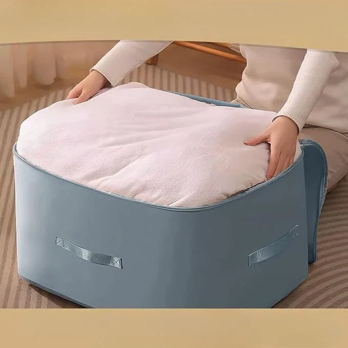 Space-Saver Vacuum Seal Bags for Comforters Blankets Clothes Closet Storage Organizer Pack Waterproof Stackable Seasonal Bedding Protection | Thomler