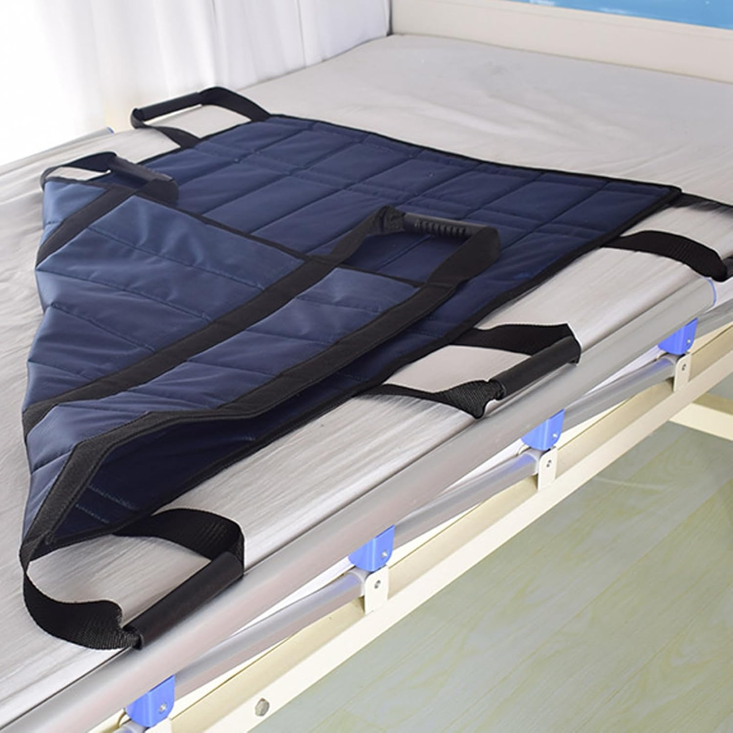 Cushioned Mobility Aid for Bedroom Repositioning & Caregiver Assistance with Secure Grip Handles | Senior Transfer Helper for In-Bed Movemen | Thomler