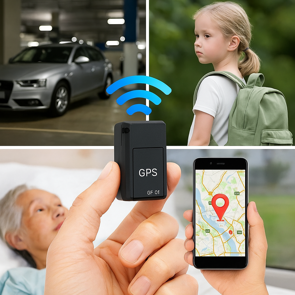 Compact Real-Time Location Tracker with Magnetic Mount for Vehicles & Valuables, Voice Monitoring Device, GSM GPRS Locator | Thomler