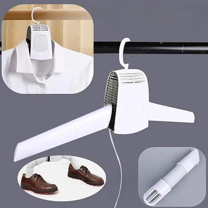Electric Garment Dryer Hanger for Travel & Small Spaces with Warm Air Circulation for Clothes, Undergarments & Gym Wear | Thomler