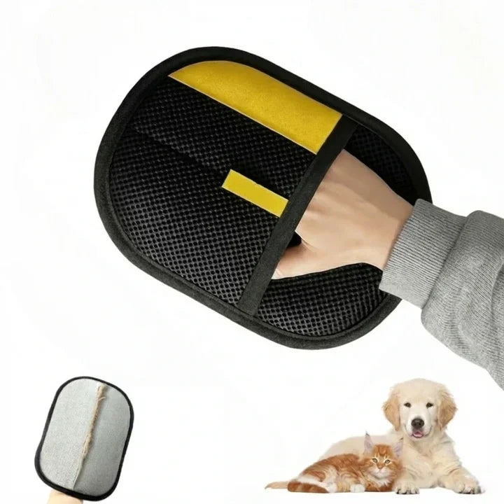 Reusable Fur Removal Mitt for Couch Carpet Bedding Dogs Cats Lint Brush Alternative No Vacuum Needed Quick Touch-Up Tool | Thomler