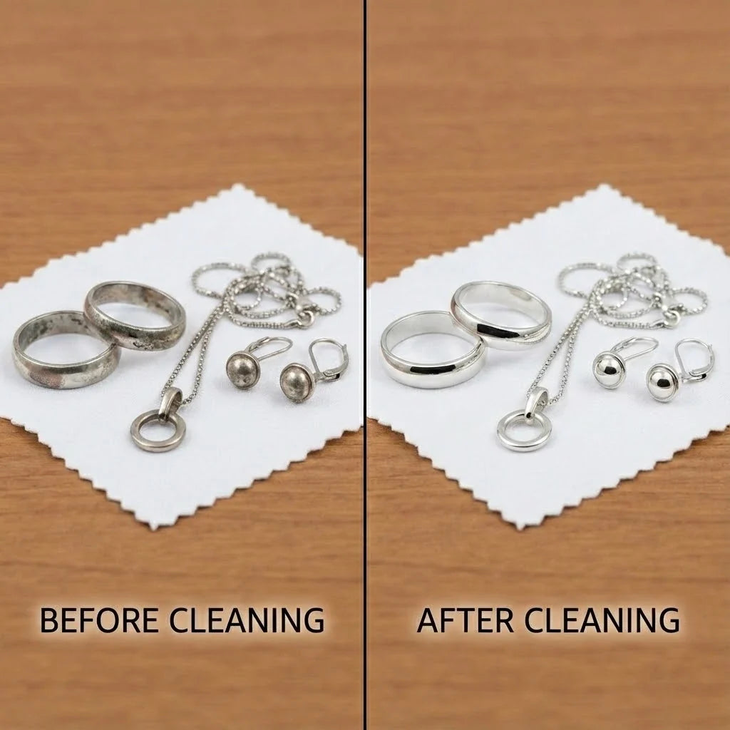 Ultrasonic Jewelry Cleaner for Rings Watches Eyeglasses Brushes at Home Gentle Sonic Wave Cleaning Machine for Delicate Items Small Personal | Thomler