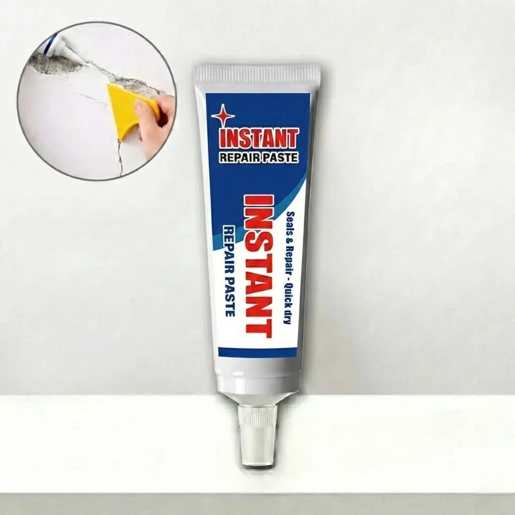 Squeeze-Tube Gap Filler for Drywall Cracks, Nail Holes & Outlet Gaps - Ready-Mixed Formula Dries Fast, Paintable Surface Repair Compound for | Thomler