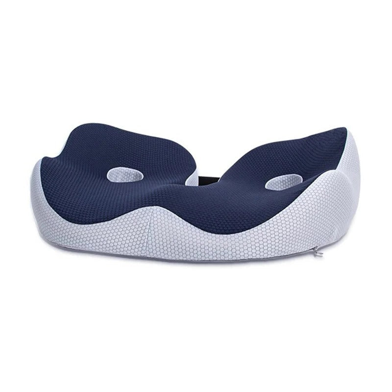 Memory Foam Seat Cushion with Tailbone Cutout for Office Chair, Car & Wheelchair – Ergonomic Support for Lower Back & Hip Pain Relief | Thomler