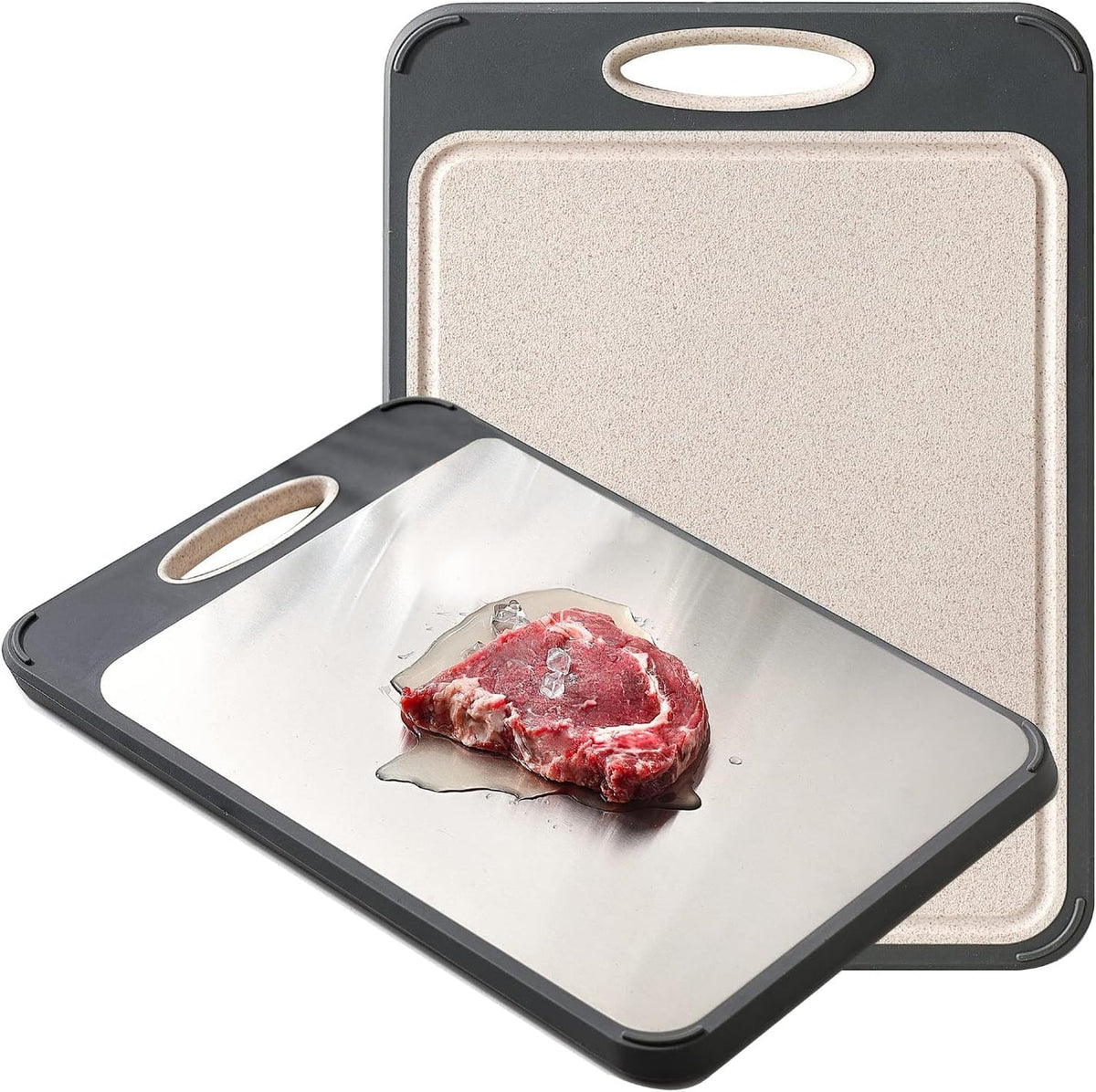 Stainless Steel Cutting Board for Sanitary Food Prep & Heavy Use | Thomler