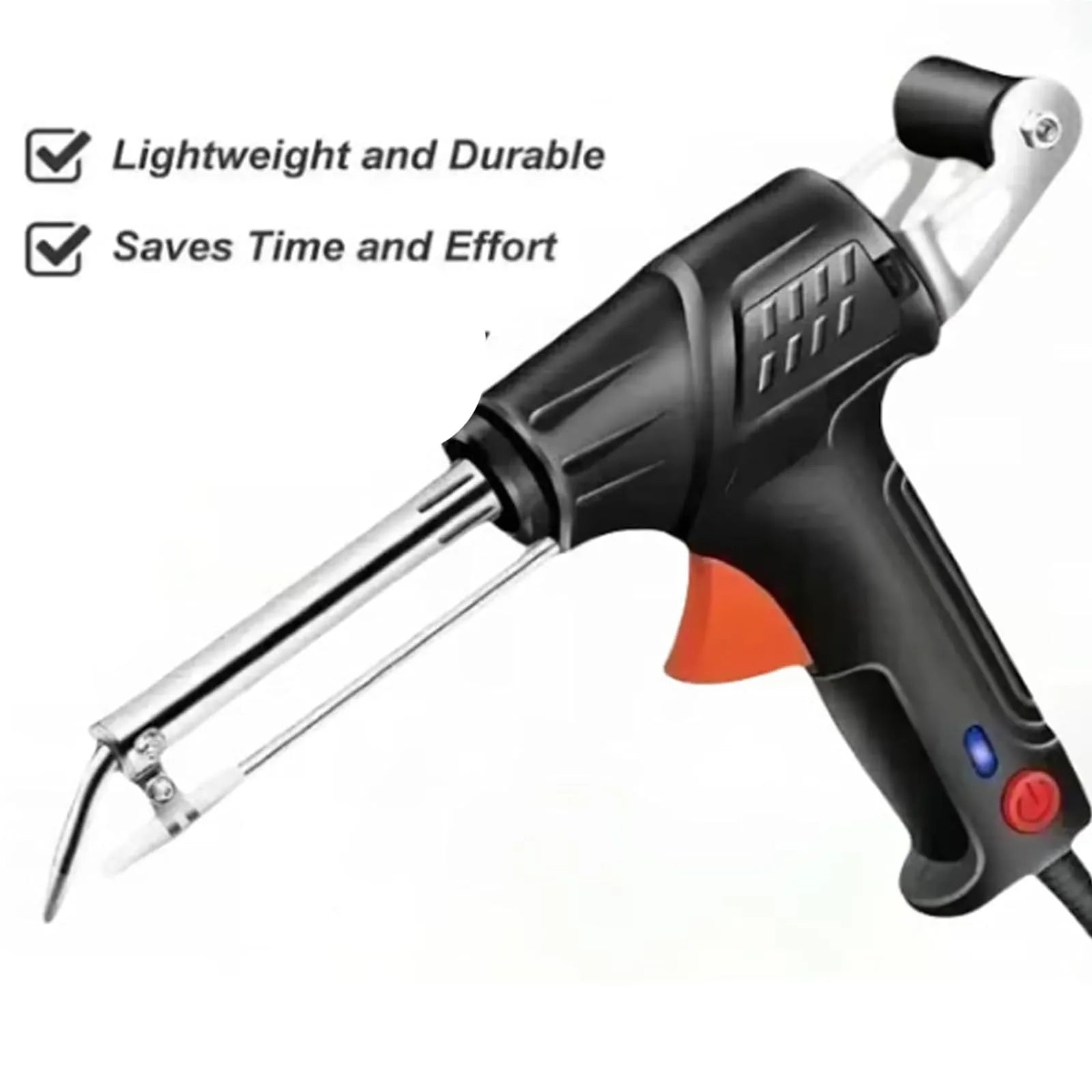Portable Electric Soldering Iron Kit 60W Fast Heat for Circuit Boards Wire Electronics Repair DIY Projects Home & Workshop Use | Thomler