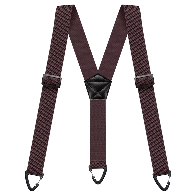 Adjustable Work Suspenders with Metal Clips – X-Back & Y-Back Designs for Men | Thomler