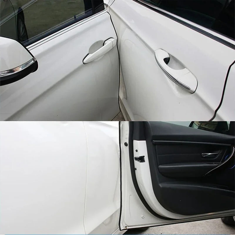 U-Channel Door Edge Guard for Cars & SUVs – Flexible Trim Protects Against Scratches, Dents & Paint Chips – 16 ft Roll | Thomler