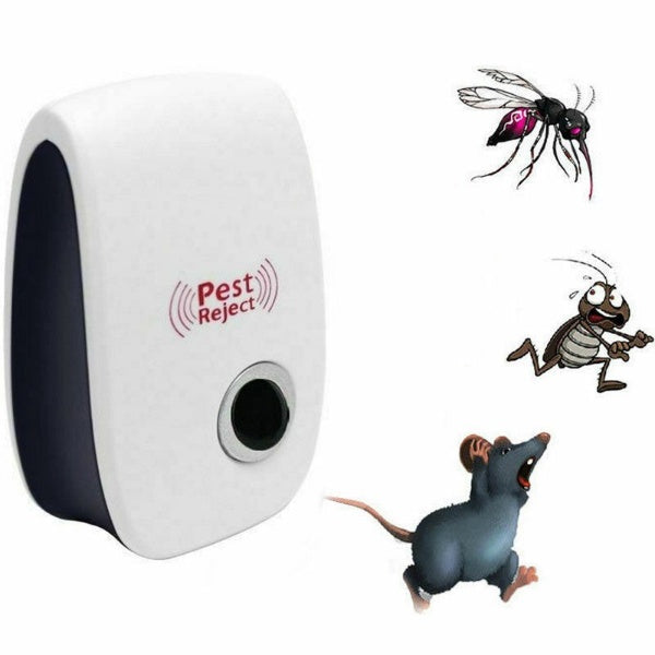 Ultrasonic Pest Repeller for Rodents and Insects – Silent Electronic Device for Home Use – Safe Around Kids and Pets – Covers 800 sq ft | Thomler