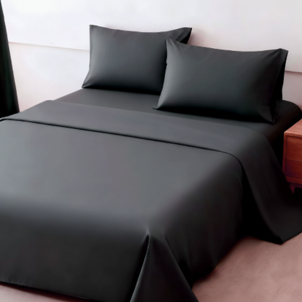 Temperature-Regulating Bamboo Viscose Sheet Set with Stay-Put Deep Pockets – Full, Queen & King Available | Thomler
