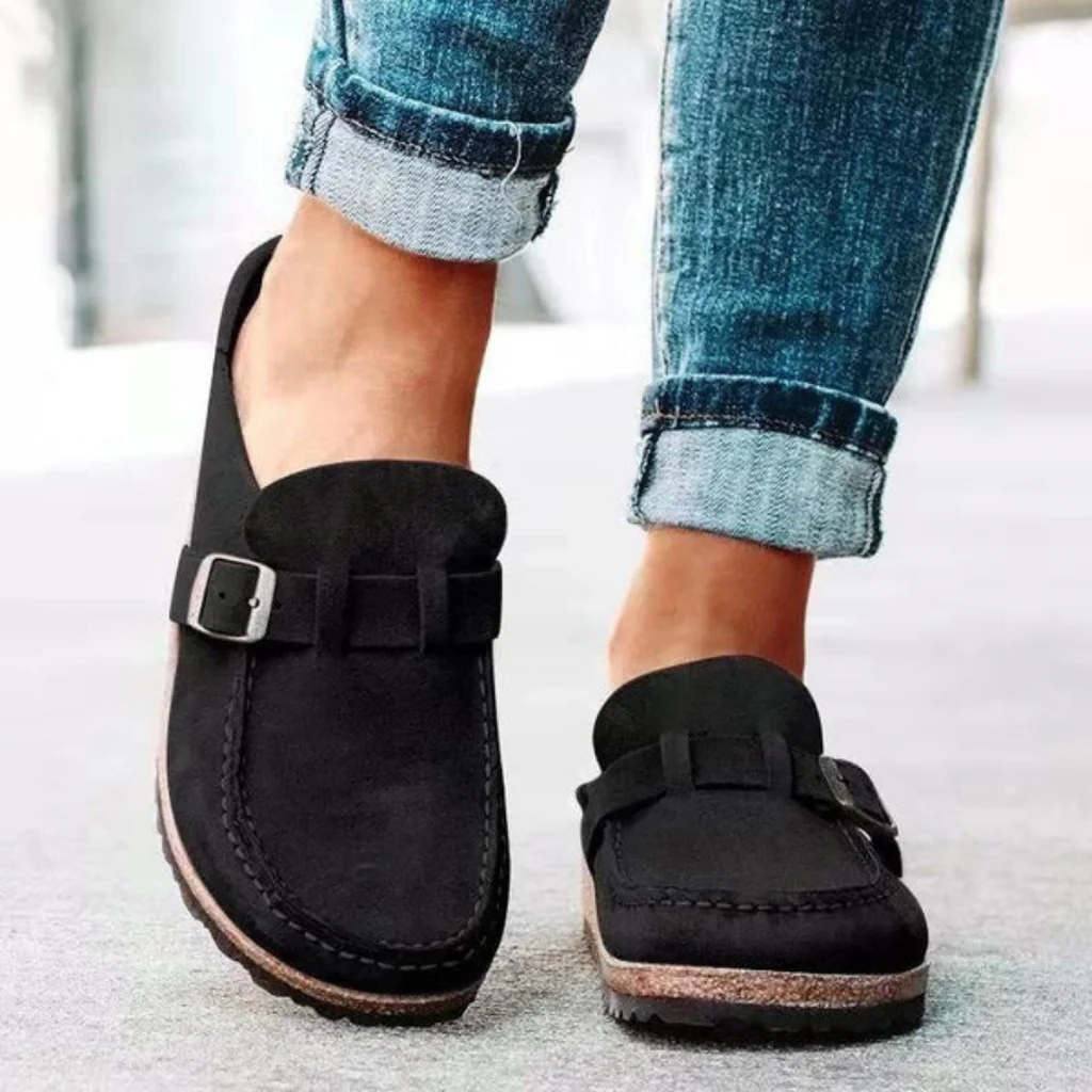 Women's Orthopedic Clogs with Adjustable Buckle Strap for All-Day Comfort & Support | Lightweight Summer Footwear | Casual Sandals | Thomler