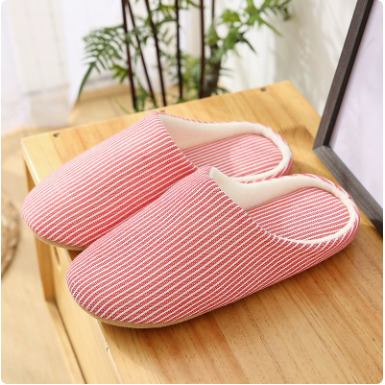 Women's Cushioned Indoor Slides with Anti-Slip Sole – Breathable Cotton Foam Footbed House Shoes for All-Day Comfort & Support | Thomler