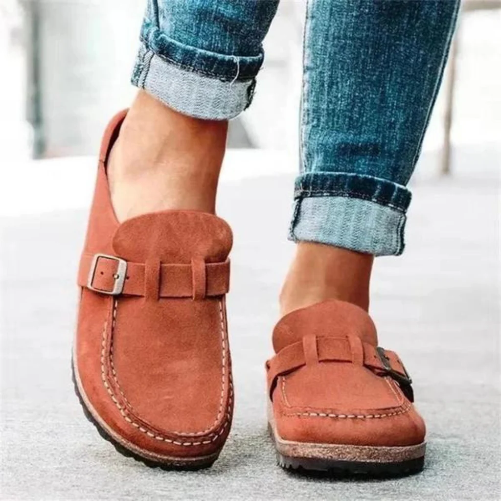 Women's Orthopedic Clogs with Adjustable Buckle Strap for All-Day Comfort & Support | Lightweight Summer Footwear | Casual Sandals | Thomler