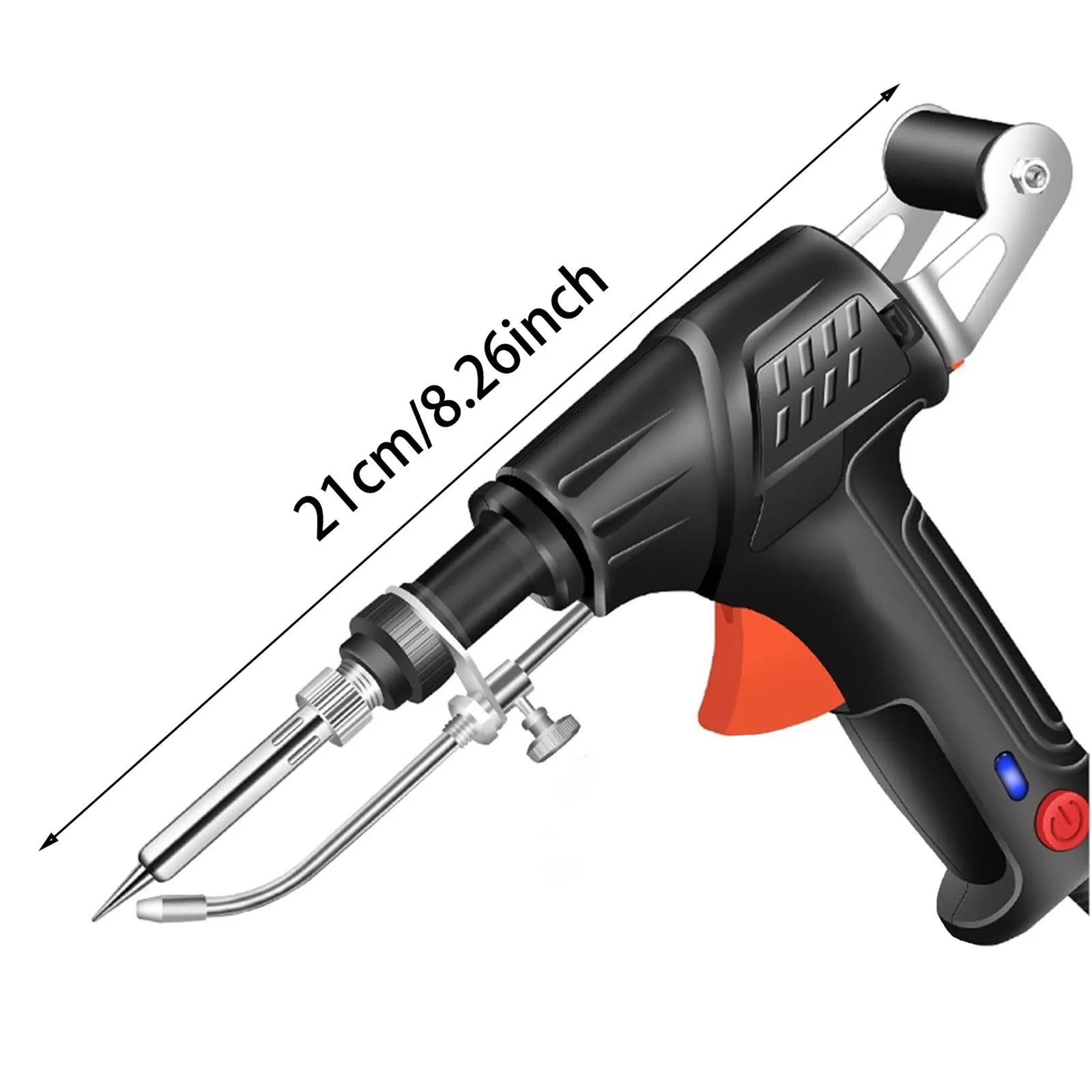 Portable Electric Soldering Iron Kit 60W Fast Heat for Circuit Boards Wire Electronics Repair DIY Projects Home & Workshop Use | Thomler