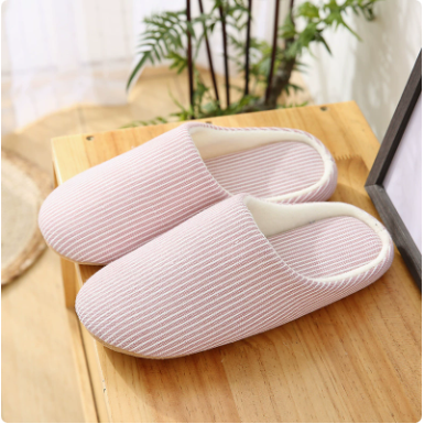 Women's Cushioned Indoor Slides with Anti-Slip Sole – Breathable Cotton Foam Footbed House Shoes for All-Day Comfort & Support | Thomler