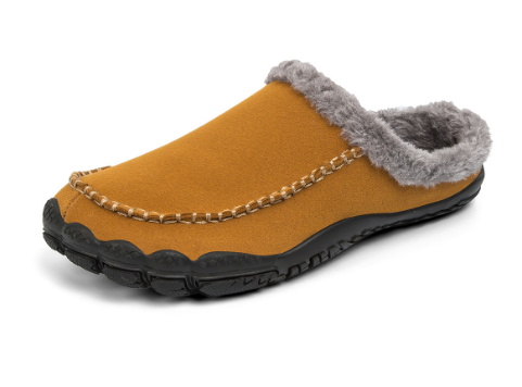 Men's Memory Foam Slippers with Anti-Slip Sole – Plush Lined Indoor House Shoes for Warmth & Comfort | Thomler