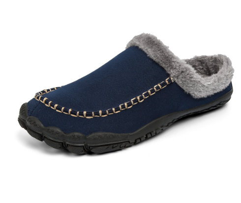 Men's Memory Foam Slippers with Anti-Slip Sole – Plush Lined Indoor House Shoes for Warmth & Comfort | Thomler