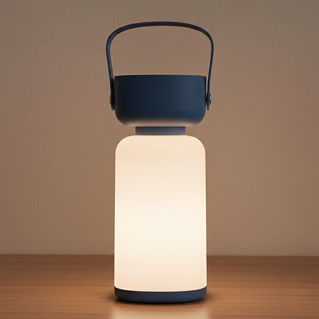 Waterproof Portable LED Cylinder Table Lamp – Rechargeable Cordless Outdoor Light for Patio, Deck & Garden | Thomler
