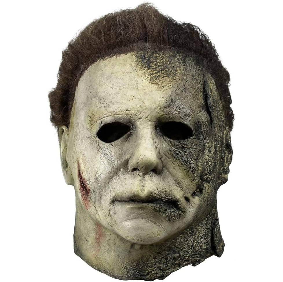 Full-Head Horror Movie Costume Mask with Synthetic Hair for Adults | Thomler