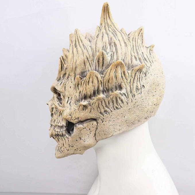 Full-Head Skull Mask – Realistic Latex Halloween Costume Accessory for Adults & Teens | Thomler