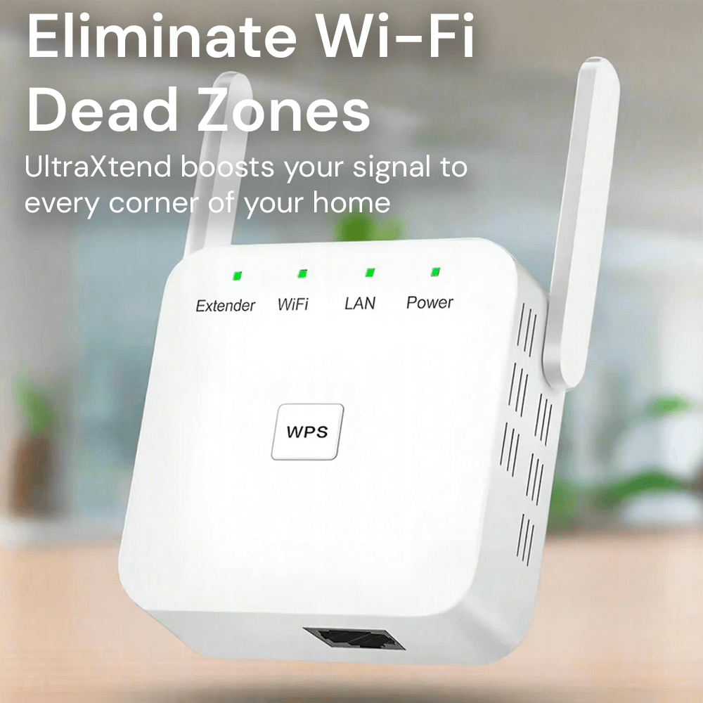 Dual-Band WiFi Signal Booster for Whole-Home Coverage – Extends Internet Range to Every Room & Yard | Thomler