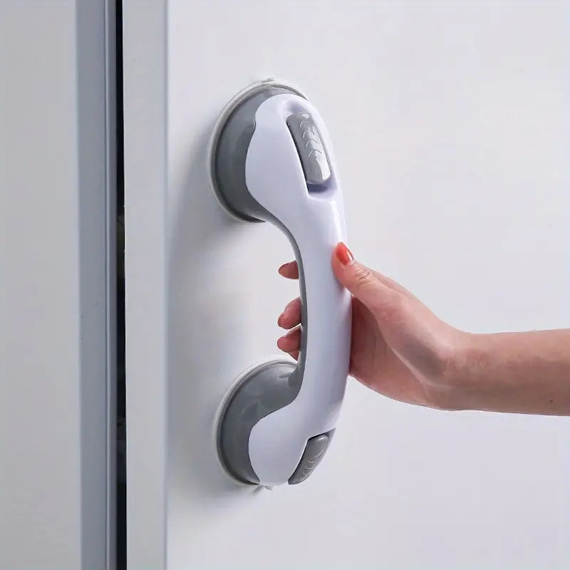 Suction Cup Safety Grab Bar for Bathroom Shower Tub Wall Mounted Handle Rail Elderly Senior Accessibility Support Railing | Thomler