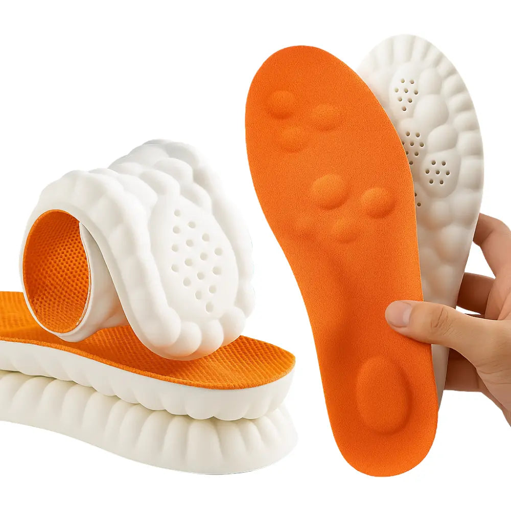 Memory Foam Insoles with Arch Support for All-Day Comfort in Sneakers, Work & Casual Shoes | Thomler