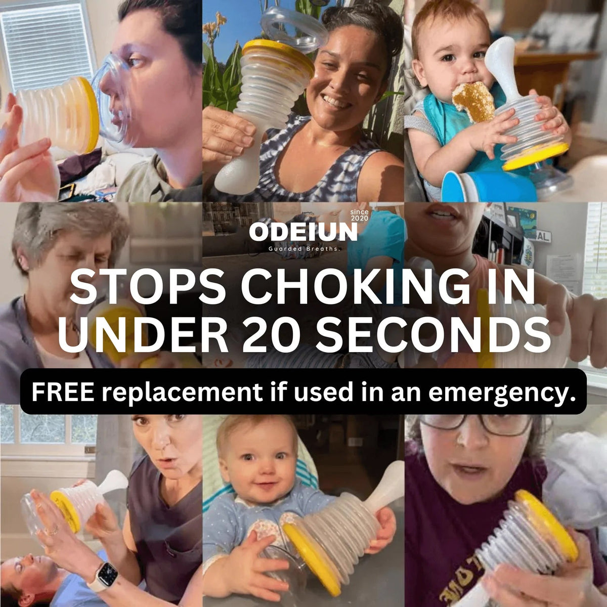 Emergency Airway Clearing Tool for Choking Relief at Home & On the Go | Thomler