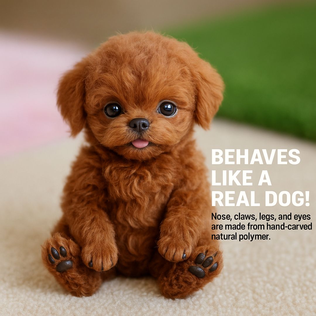 Electronic Pet Dog Toy for Kids – Touch & Sound Activated Robo Companion with Moving Tail & Barking Sounds | Thomler