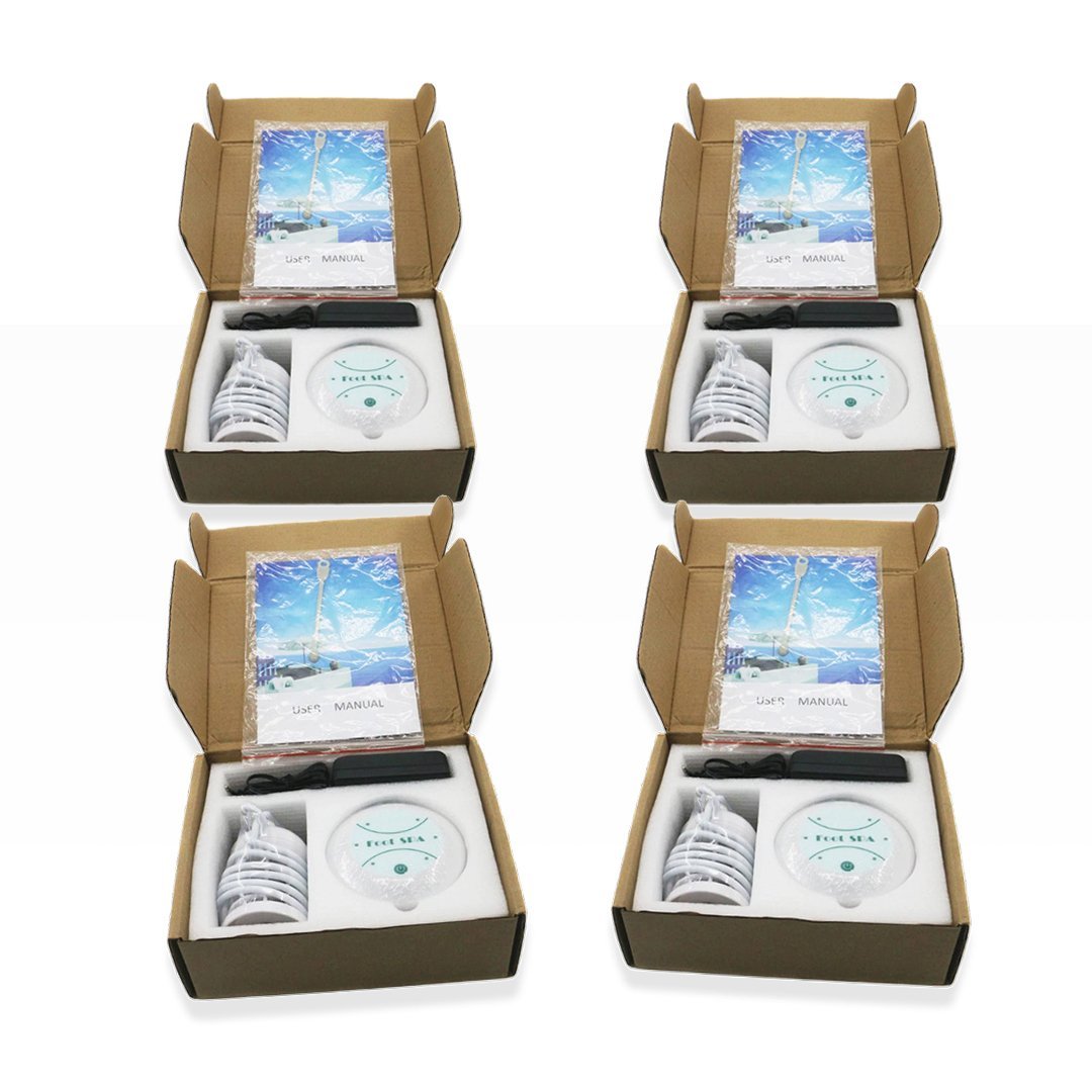 Ionic Detoxifying Foot Spa System with Array & Power Adapter for Home Wellness Therapy | Thomler