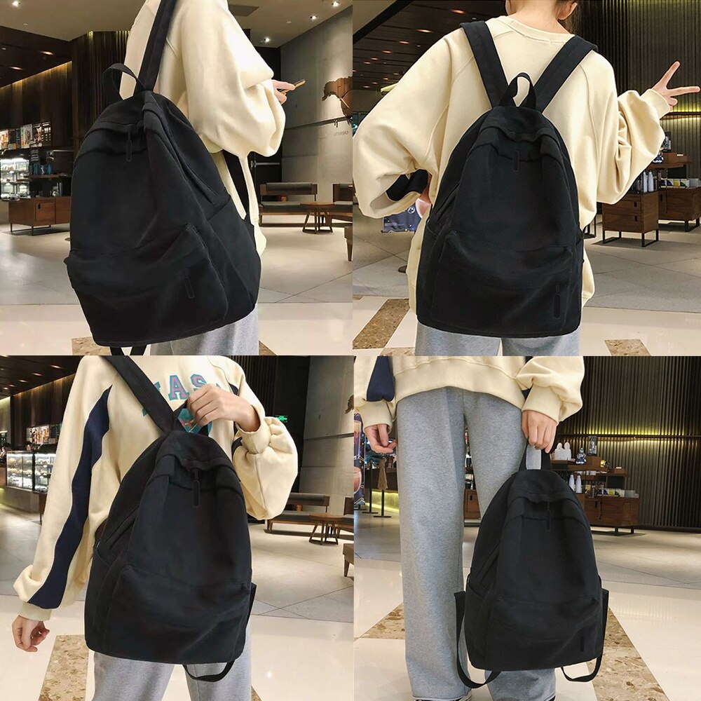 Everyday Commuter Backpack with Front Zipper Pocket & Padded Straps | Thomler