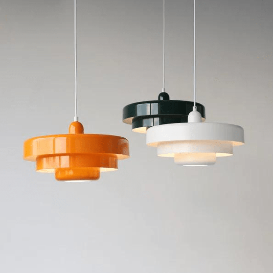 Modern Minimalist Pendant Light 14-Inch Dome Metal Ceiling Fixture Dining Room Kitchen Cafe Nordic Style Home Lighting | Thomler