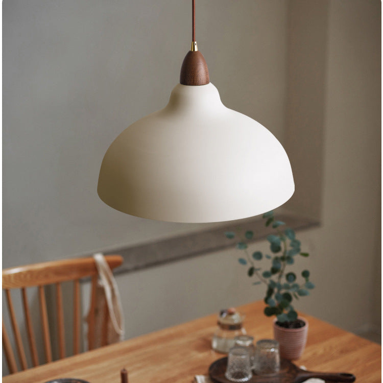 Nordic Wood & Metal Pendant Light – Height-Adjustable Drop Ceiling Fixture for Kitchen Island & Dining Room | Thomler