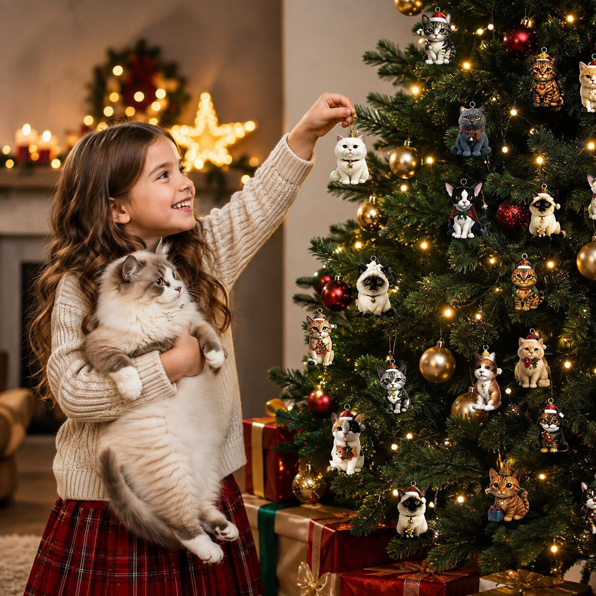 Feline Holiday Countdown Calendar 2026 – 24 Days of Cat-Themed Surprises for Christmas | Thomler