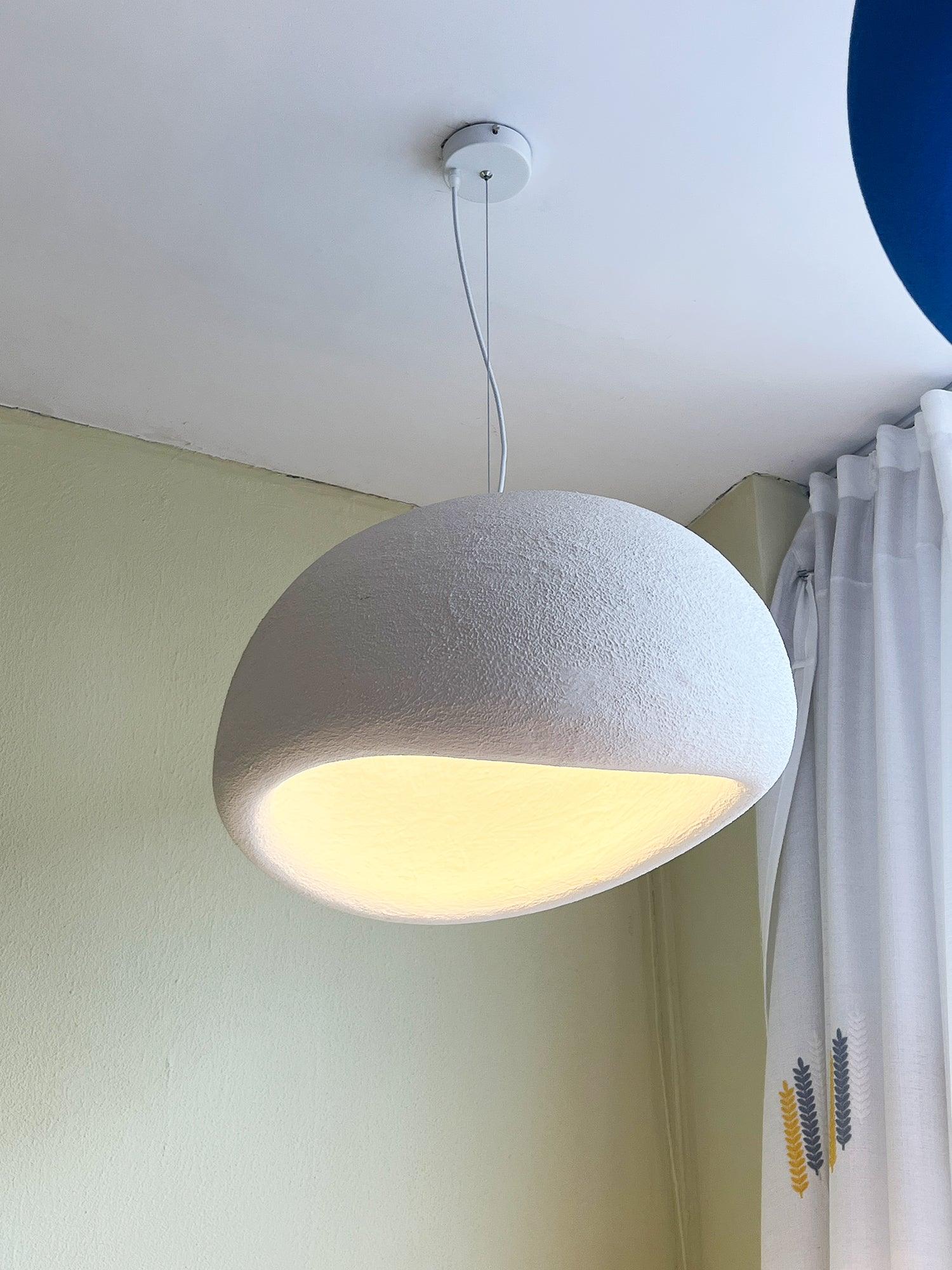 Khmara Pendant Light LED 11.8 in Grey Indoor Ceiling Lamp Adjustable Hanging | Thomler