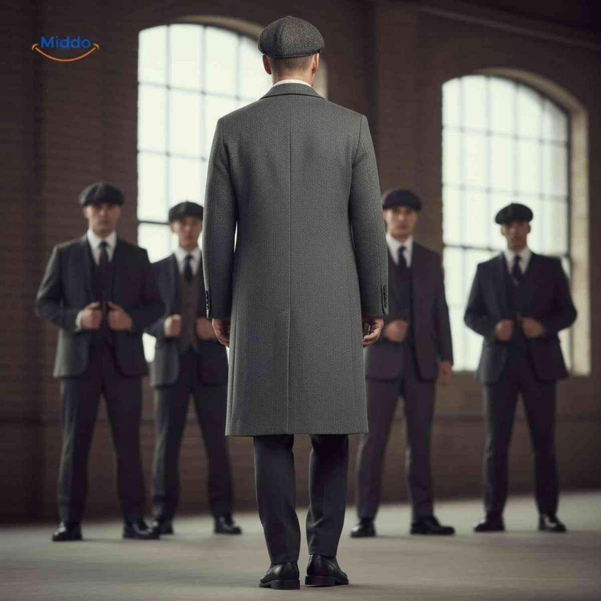 Premium Wool Overcoat – Full-Length British Heritage Topcoat for Men | Thomler