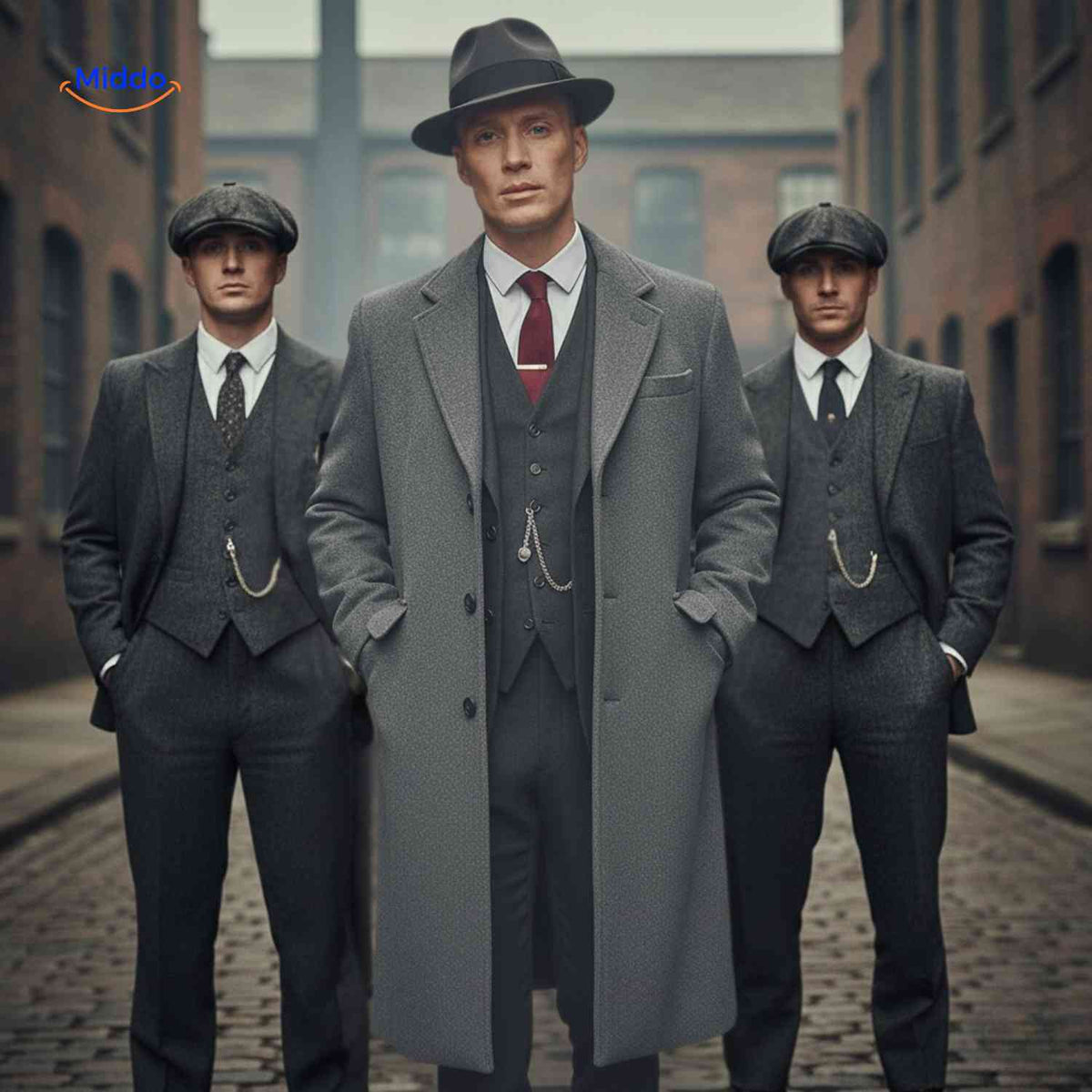 Premium Wool Overcoat – Full-Length British Heritage Topcoat for Men | Thomler