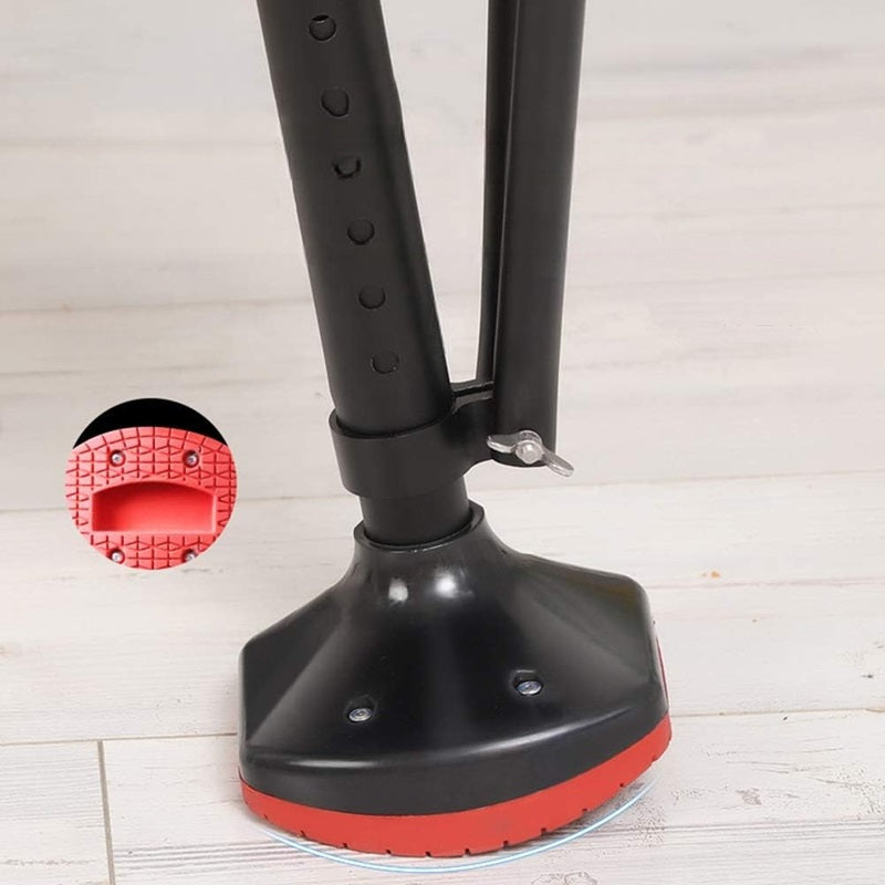 Hands-Free Knee Crutch Support Walker Aid for Leg Recovery Adjustable Mobility Scooter Alternative Foldable Rehab Tool for Post-Surgery | Thomler