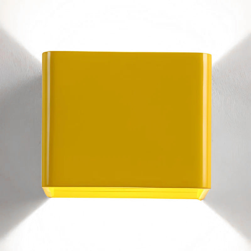 Wall Lamp Aluminium LED Up Down Indoor Hallway Bedroom Accent Lighting Modern Minimalist Sconce Black White | Thomler