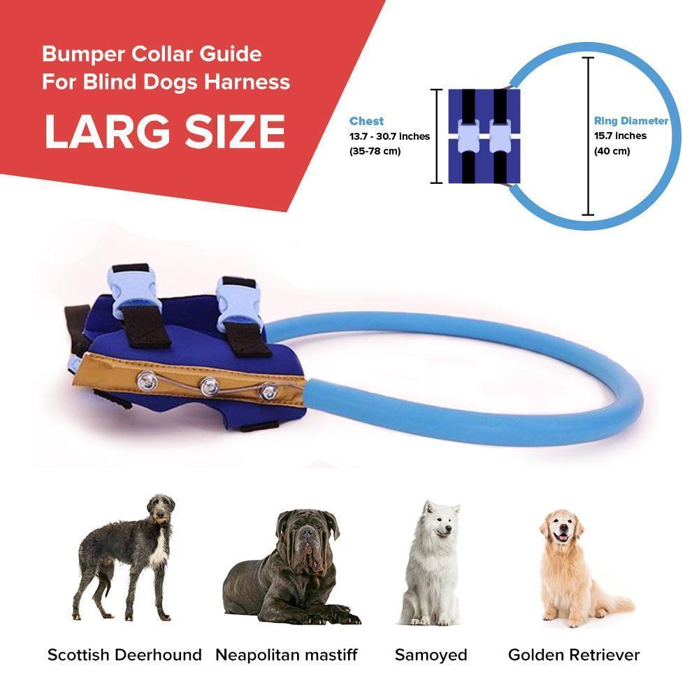 Protective Halo Harness for Blind Dogs – Soft Collision Buffer for Safe Indoor & Outdoor Navigation | Thomler
