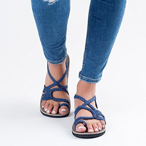 Women's Cushioned Slip-On Flat Sandals – Lightweight Shock-Absorbing Summer Slides for Daily Wear, Travel & Walking | Thomler